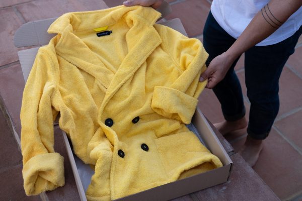 Chaqueta Oh Que Luna en amarillo sol